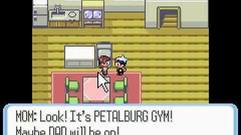 Pokémon Ruby/saphire Walkthrough #1 - A Wild Burch appeared