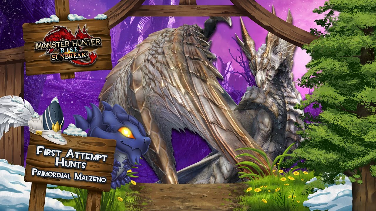 Monster Hunter Rise : SB | First Attempt Hunts | Primordial Malzeno