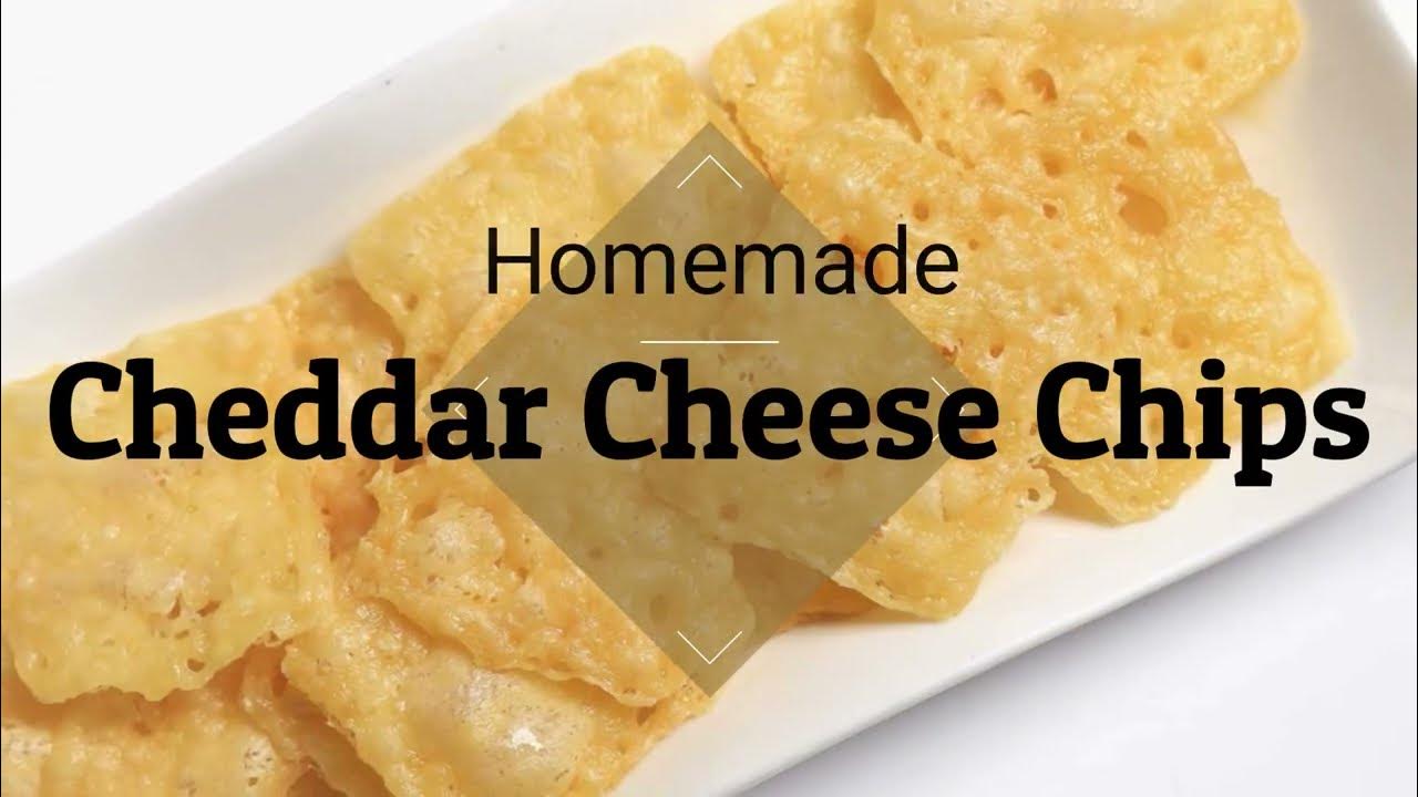 Cheddar Cheese Crisps Recipe How to make Keto cheese chips YouTube
