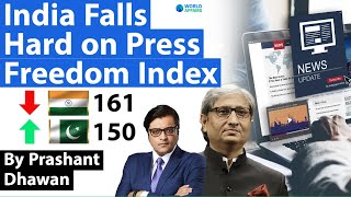 India Falls Hard on Press Freedom Index 2023 Behind Pakistan and Afghanistan | Shocking Ranking