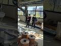 New application!!! Linghang Robot tool changers work with ABB robot for handling