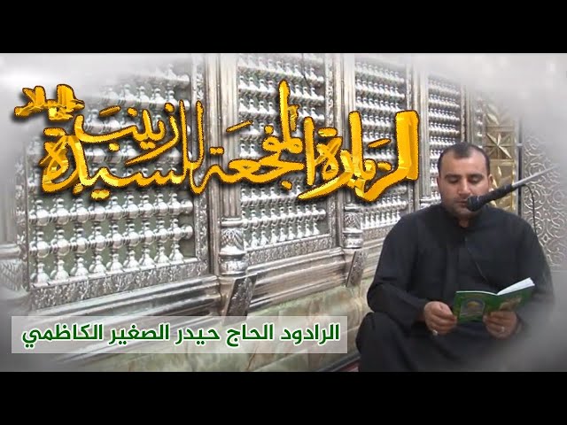 الزيارة المفجعة للسيدة زينب عليها السلام | الرادود الحاج حيدر الصغير الكاظمي class=