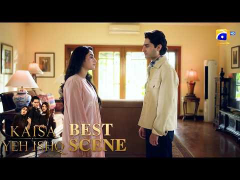 Kaisa Yeh Ishq Episode 53 | 𝐁𝐞𝐬𝐭 𝐒𝐜𝐞𝐧𝐞 𝟎𝟐 | Zoha Tauqeer - Hashaam Khan | HAR PAL GEO