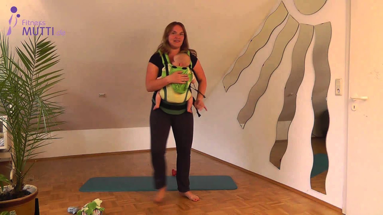 BauchBeutelPo - Fitness mit Baby in der Bauchtrage | Fitnessmutti