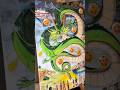 The ultimate Dragon Shenron on a Canvas! A 30 hour plus project and worth the time! #dragonballz
