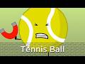 Bfdi but only when tennis ball is on screen