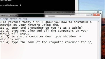 CMD hacks - how to shutdown computers on your LAN