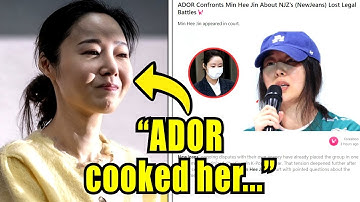 ADOR Really Did That To Min Hee jin...