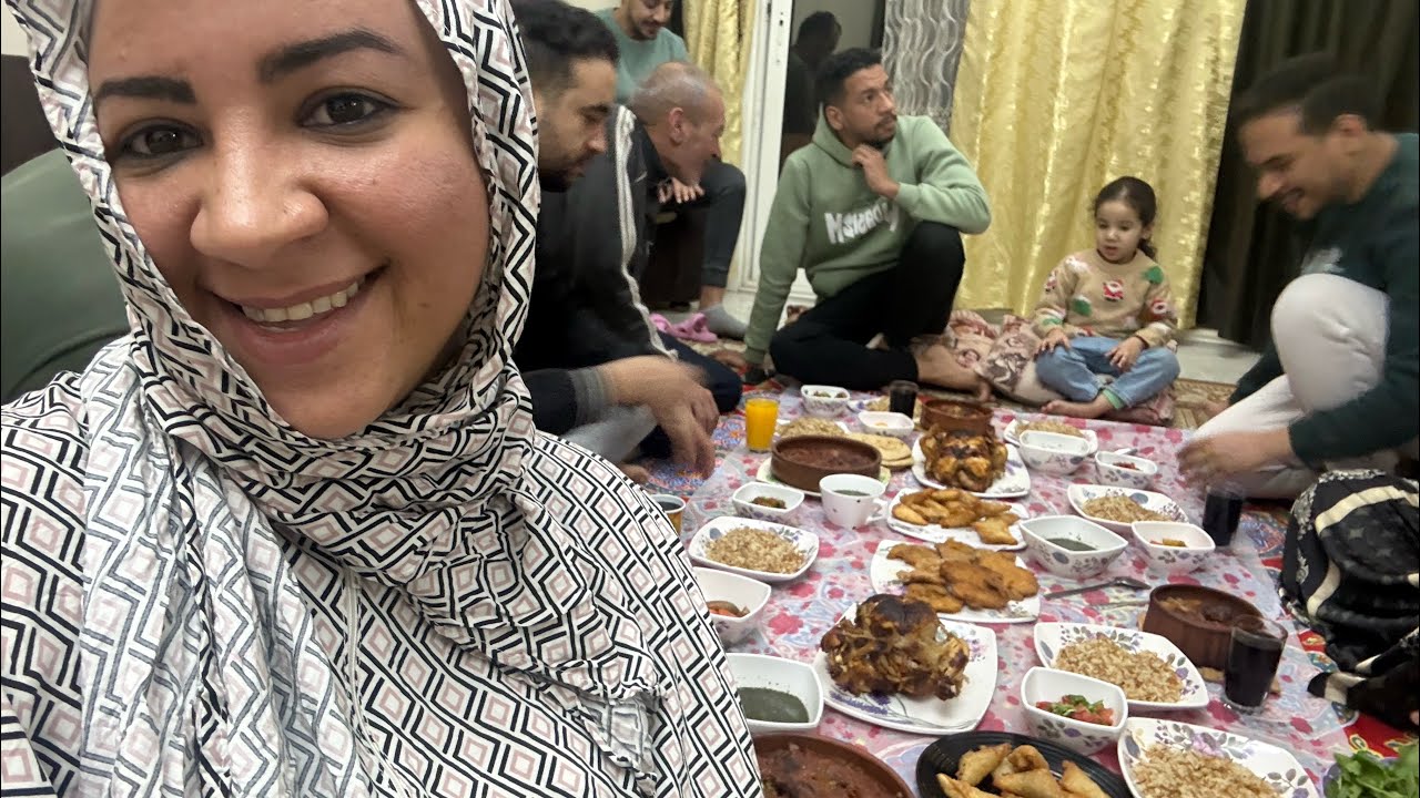 عزومة رمضان عند اهلي 🥰دايما متجمعين أبهرتهم 👏🏻💃🏼