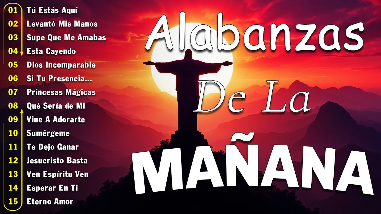 1️⃣CREO EN TI - HERMOSO NOMBRE - A TI ME RINDO 🙏🌟ALABANZAS PARA EXPULSAR TODO MAL DE TU VIDA