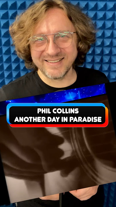 Phil Collins - Another Day In Paradise 💔 Фрагмент истории шедевра ⭐️ #откуданотырастут