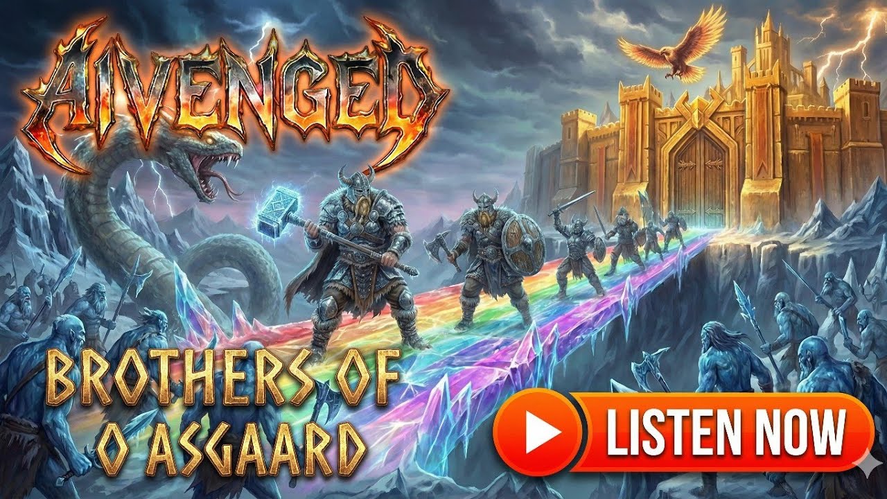 AIVENGED -Brothers Of Asgaard (Full Album) Melodic Death/Viking Metal 