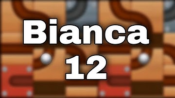 How To Solve  Roll the Ball - Slide Puzzle Star Mode Bianca Package Level 12 | Shorts video