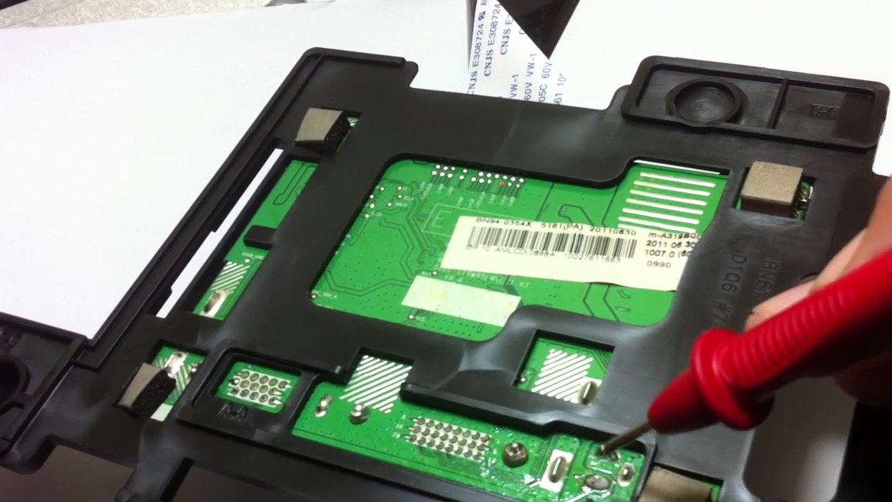 MONITOR LED SAMSUNG NÃO LIGA. - YouTube
