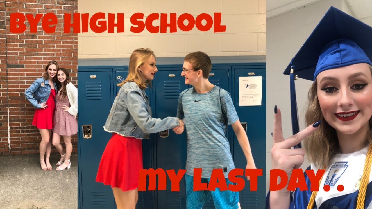 Last Day of High School: Vlog & Grwm - YouTube