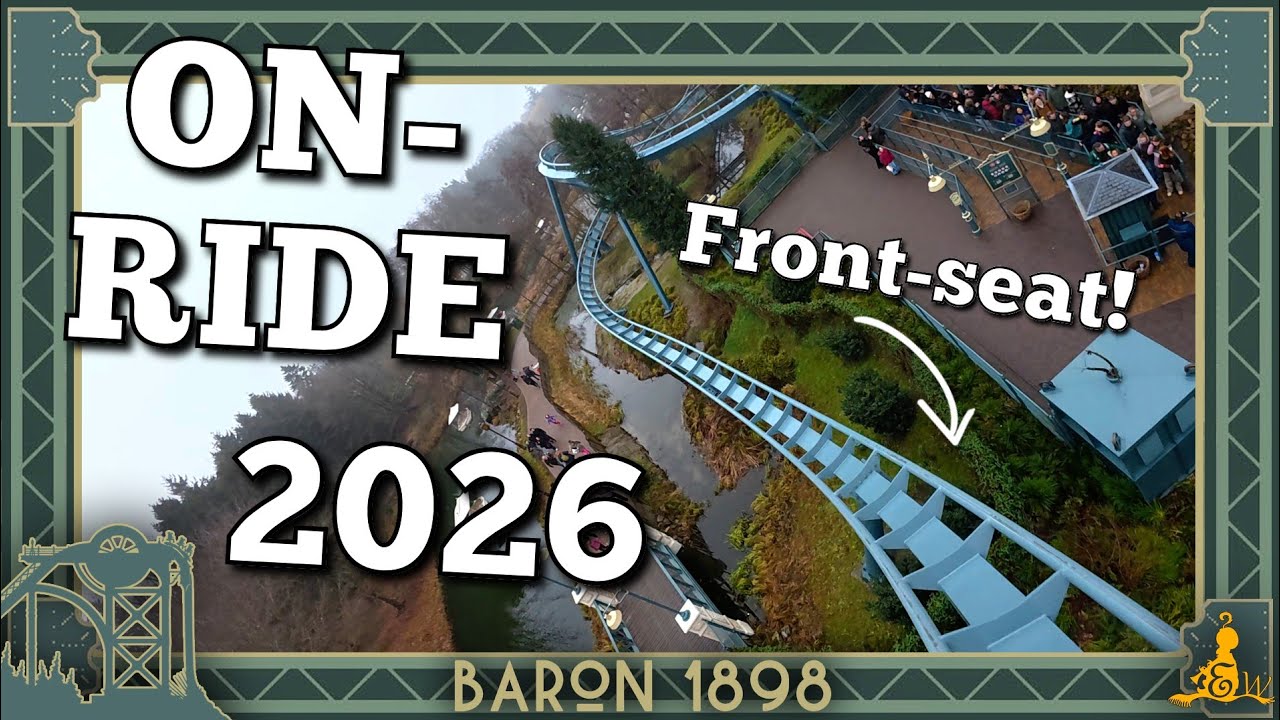 [#Efteling] ON-RIDE BARON 1898 januari 2026 🎢