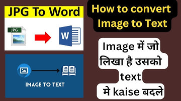 How to convert image to text #imagetotext