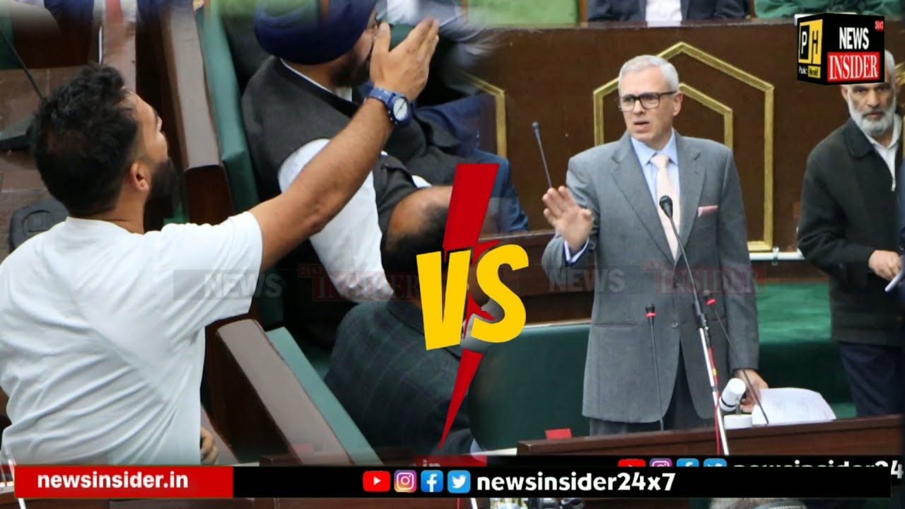 Heated Debate: Heated Debate: MLA Mehraj Malik interrupts CM Omar Abdullah's speech