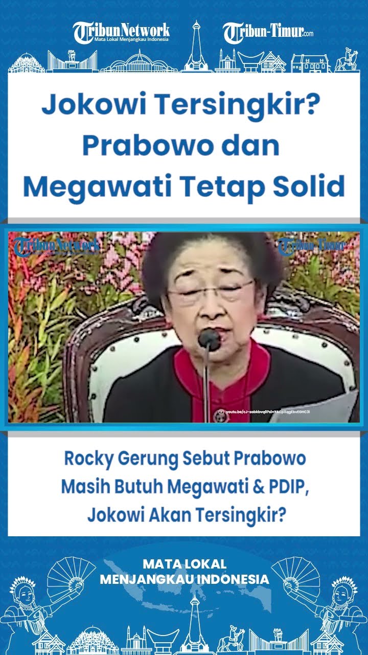 SHORT Rocky Gerung Sebut Prabowo Masih Butuh Megawati \u0026 PDIP, Jokowi Akan Tersingkir