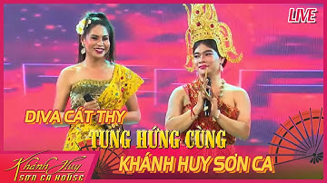 Diva Cát Thy hóa gái Thái tung hứng kêu lô tô cùng Sơn Ca