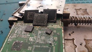 📱📲🛠️MTK CPU & eMMC reballing and installation, commonly used in mobile hardware r