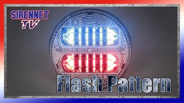 Flash Pattern: Whelen 3.5” Round Super-LED Lighthead