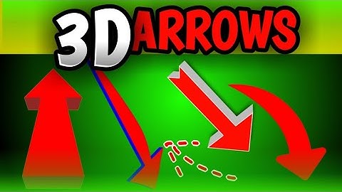 3D Arrows Making in PixelLab | Creative 3D Arrow Design on Mobile (@ MotionMinto by kashif )