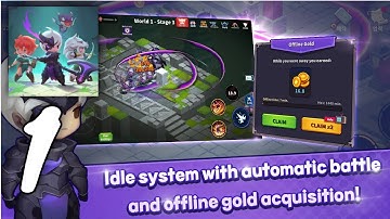 Idle Iron Knight Gameplay Walkthrough #1 (Android, IOS)