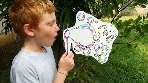 Bubble Wand Art
