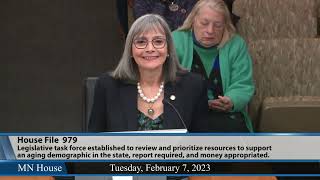 State government committee considers bill to create Legislative Task Force on Aging 2/7/23