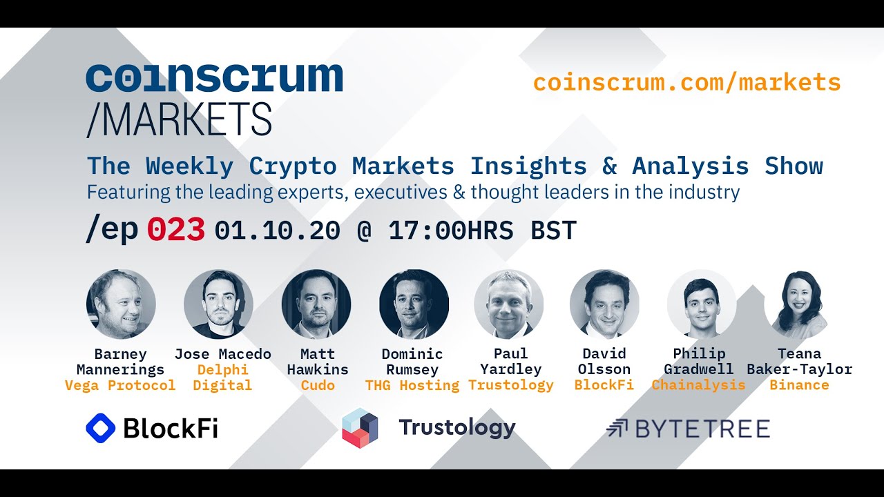 Cudo, THG Hosting, Vega Protocol & Delphi Digital on EP023 Coinscrum  Markets Crypto Podcast