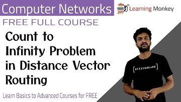 Count to Infinity Problem in Distance Vector Routing || Lesson 85 || Computer Networks ||