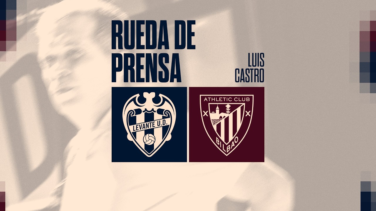 RUEDA DE PRENSA de LUIS CASTRO previa al encuentro ante el ATHLETIC CLUB (J6)