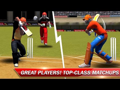 Gujarat Lions 2017 T20 Cricket (by Zapak Mobile Games Pvt Ltd) Android Gameplay [HD]