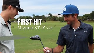 FIRST HIT:  Mizuno ST-Z 230 Driver with GM Golf