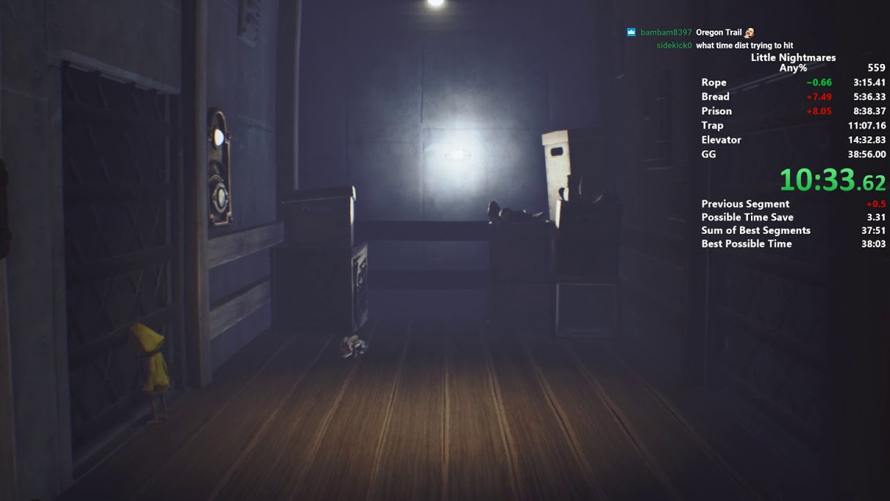 Скоростной забег Little Nightmares за 