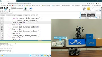Bài 4 2: Lập trình robot VEX IQ với Bumper Switch