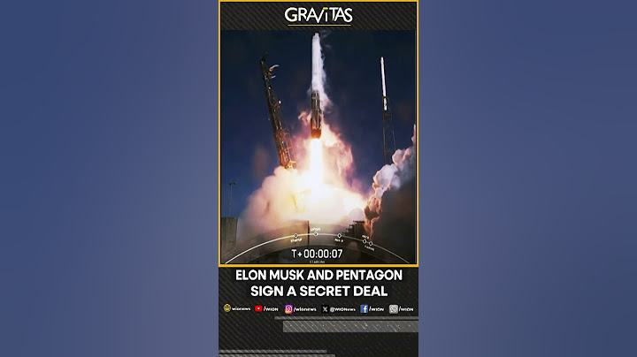 Gravitas | Elon Musk and Pentagon sign a secret deal | WION Shorts