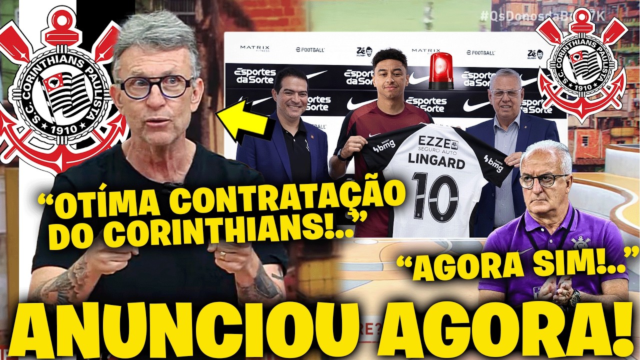 🚨ANUNCIOU AGORA! CORINTHIANS FEZ CONTRATAÇÃO GIGANTE PARA DISPUTAR A LIBERTADORES!