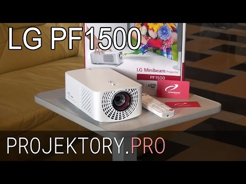 Projektor LG PF1500 / OMÓWIENIE