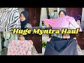 Myntra haul  oversized shirts maxi dress modest wears bags  more  modest  trendy