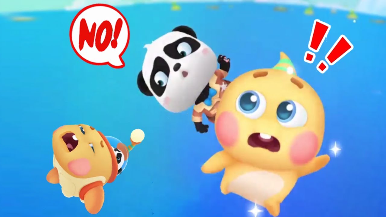 Kiki & Lucky Q Adventures - Magic Science Station - Learn About Sharks and Dolphins - Babybus Games