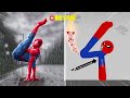 20 min real football vs stickman  stickman dismounting funny moments  big stick 32