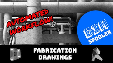 Spool Pipe for Fabrication Drawings in Revit using Dynamo with the BIMSpooler workflow