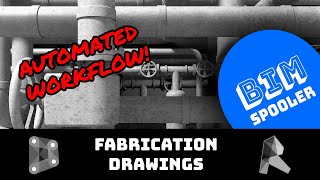 Spool Pipe for Fabrication Drawings in Revit using Dynamo with the BIMSpooler workflow