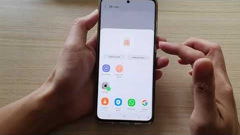 Galaxy S21/Ultra/Plus: How to Create & Share QR Code For Contacts