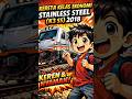 Kereta Kelas Ekonomi Stainless Steel (K3 SS) 2018#keretaekonomi #keretaapi #keretaapiindonesia