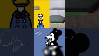 MICKEY VS DONALD DUCC ANIMATED By @cynicalbash2 #animation #comedy #shorts