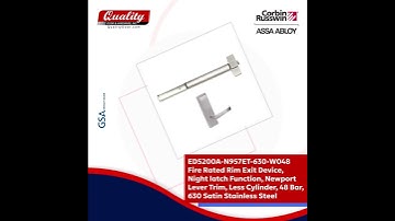 Corbin Russwin ED5200 Series Rim Exit Devices on QualityDoor.com