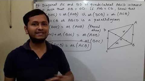 Areas of parallelograms and triangles ex.9.3 Q6 ncert class 9